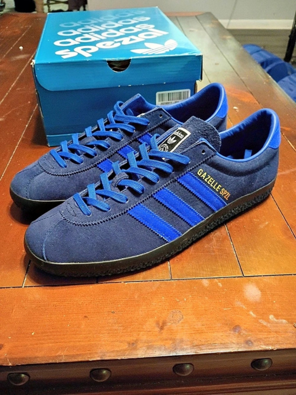 adidas Gazelle SPZL Night Indigo Sneakers Blue US 11